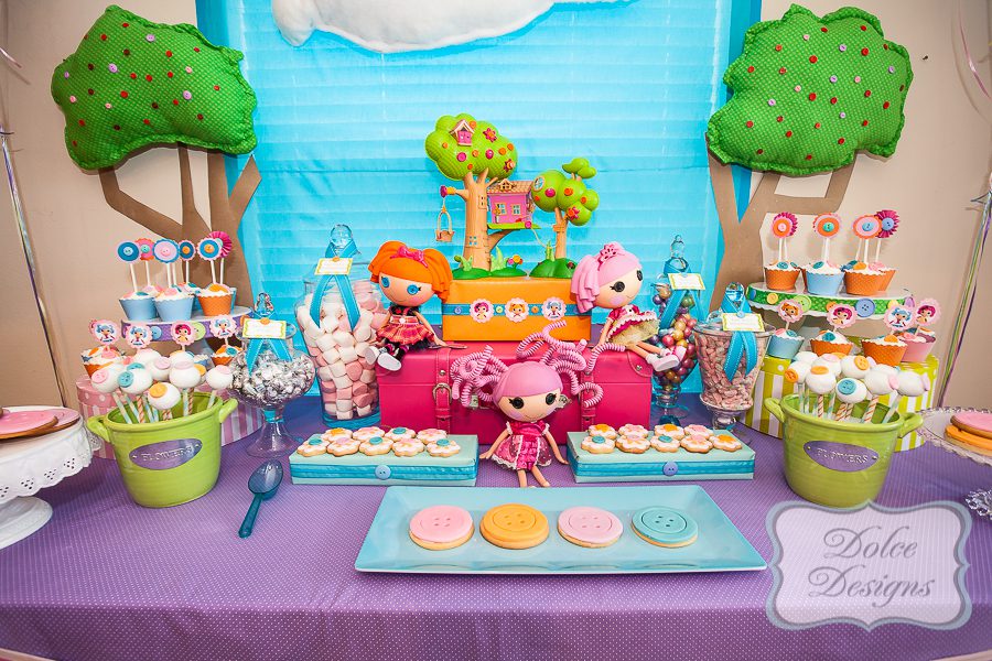lalaloopsy birthday party and dessert table 