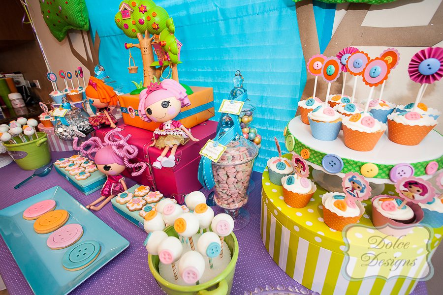 lalaloopsy birthday party and dessert table